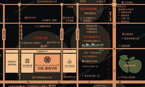 成都凯发k8&#8226;城南华府都会——豪宅不可跨越巅峰